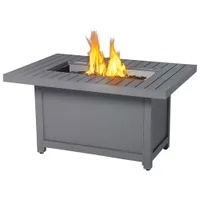 Napoleon Patioflame Hamptons Propane/Natural Gas Rectangle Fire Pit Table - 40,000 BTU