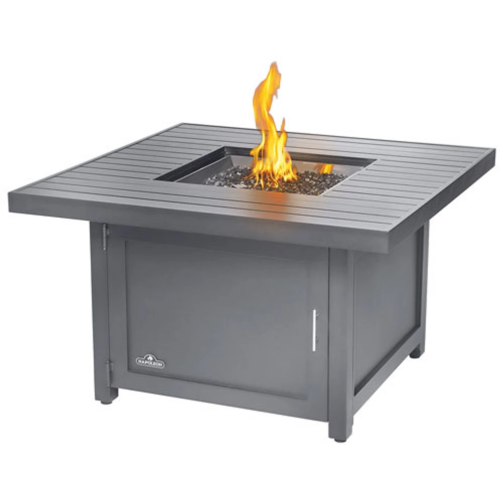 Napoleon Patioflame Hamptons Propane/Natural Gas Square Fire Pit Table - 40,000 BTU