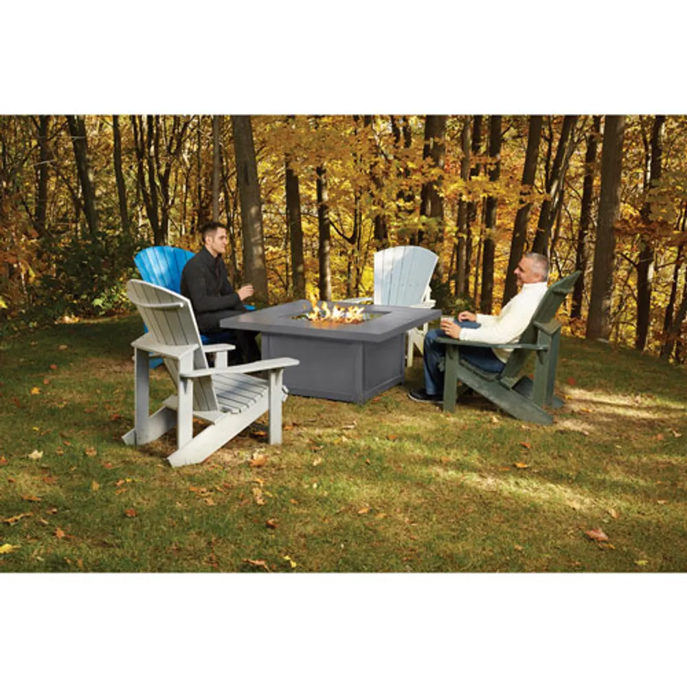 Napoleon Patioflame Hamptons Propane/Natural Gas Square Fire Pit Table - 40,000 BTU