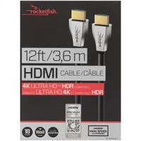 Rocketfish 3.7m (12ft.) 4K Ultra HD HDMI Cable - Only at Best Buy