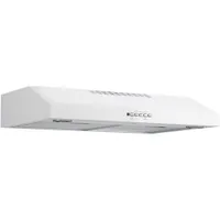 GE 30" Under Cabinet Range Hood (JVX5300DJWWC) - White