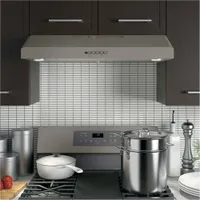 GE 30" Under Cabinet Range Hood (JVX5300EJESC) - Slate