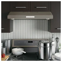 GE Profile 30" Under Cabinet Range Hood (PVX7300EJESC) - Slate