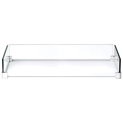 Napoleon Rectangle Patioflame Windscreen - 34" x 6" x 15" - Glass