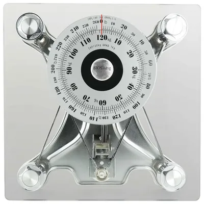 BIOS Living Mechanical Personal Scale - Clear