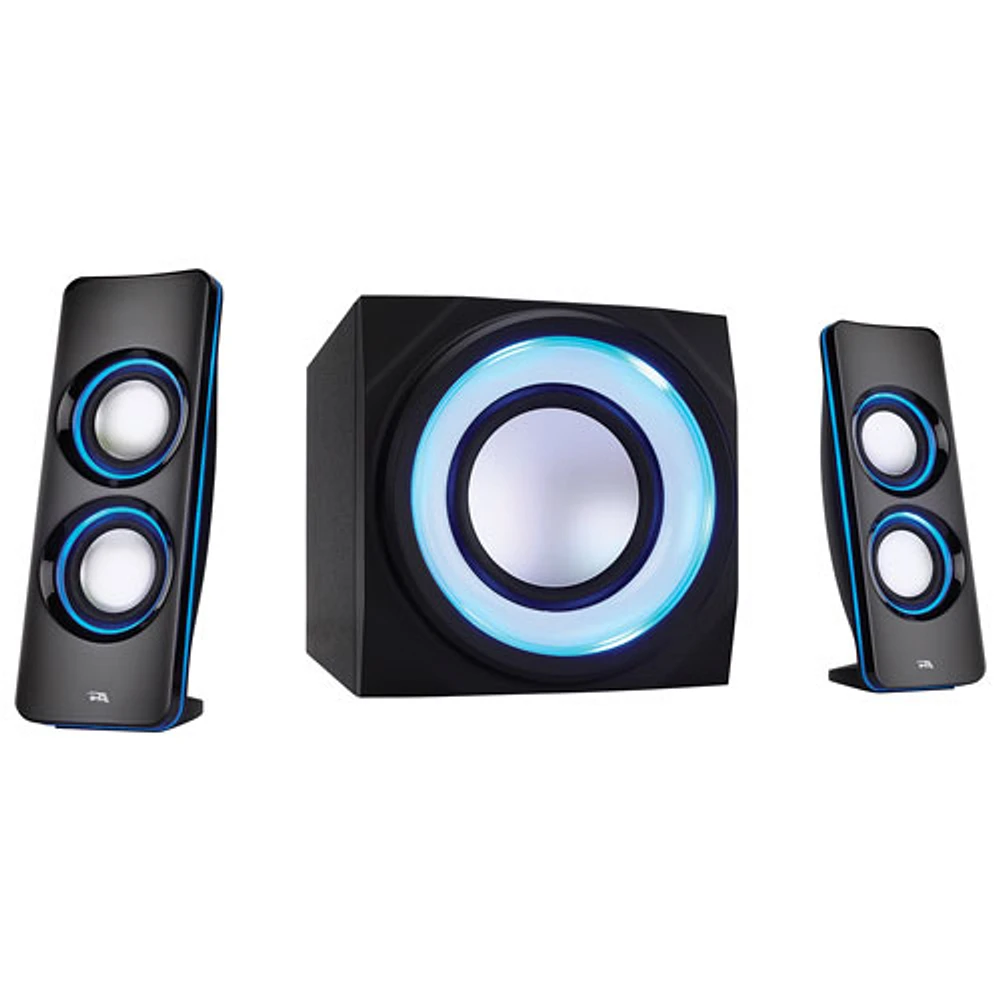 Système de haut-parleurs Bluetooth 2.1 canaux Curve Lights de Cyber Acoustics pour ordinateur