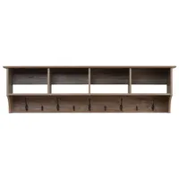 4-Shelf Wall Shelf  - Drifted Grey