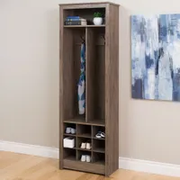 Entryway Organizer with Shoe Storage - Drifted Grey