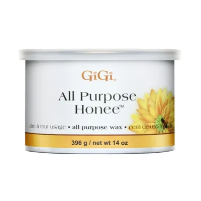 GiGi All Purpose Honee Hair Removal Soft Wax, 14 oz