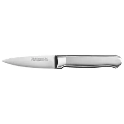 KitchenAid Classic Forged Brushed Stainless Steel 3.5" Paring Knife (KKFSS3PRST)