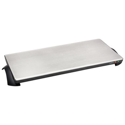 Salton Hotray Large Cordless Warming Tray - Black/Stainless