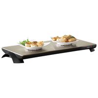 Salton Hotray Large Cordless Warming Tray - Black/Stainless