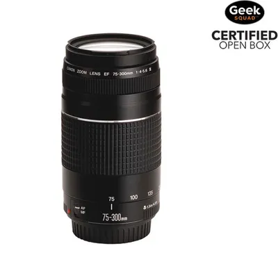 Open Box - Canon EF 75-300mm f/4-5.6 DC Zoom Lens