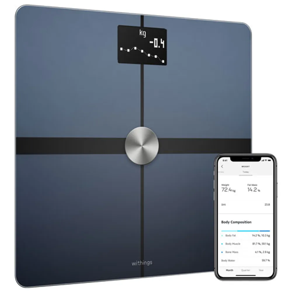 Withings Body+ Wi-Fi Body Composition & Smart Scale - Black