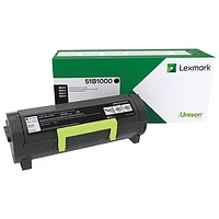 Cartouche d'encre en poudre noire de Lexmark (51B1000)