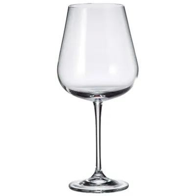 Verre à vin de 670 ml de Crystalite Bohemia - Ensemble de 6