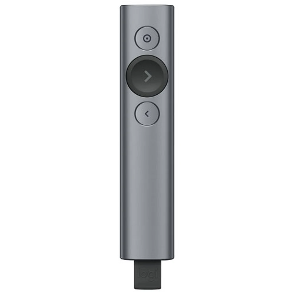 Logitech Spotlight Wireless Presentation Remote - Slate