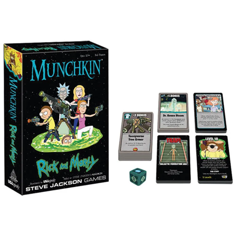 Jeu de cartes Rick et Morty de Munchkin