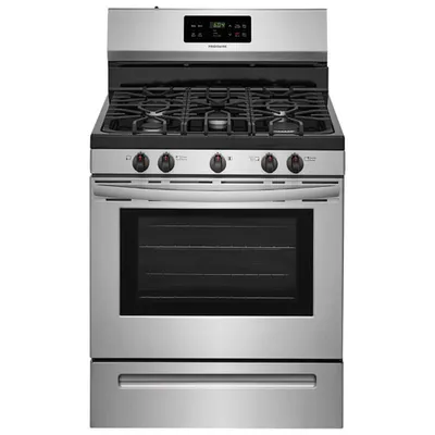 Frigidaire 30" 5.0 Cu. Ft. Self-Clean 5-Burner Freestanding Gas Range (FFGF3054TS) - Stainless Steel