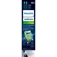 Philips Sonicare Premium White Replacement Toothbrush Heads - 2 Pack - Black