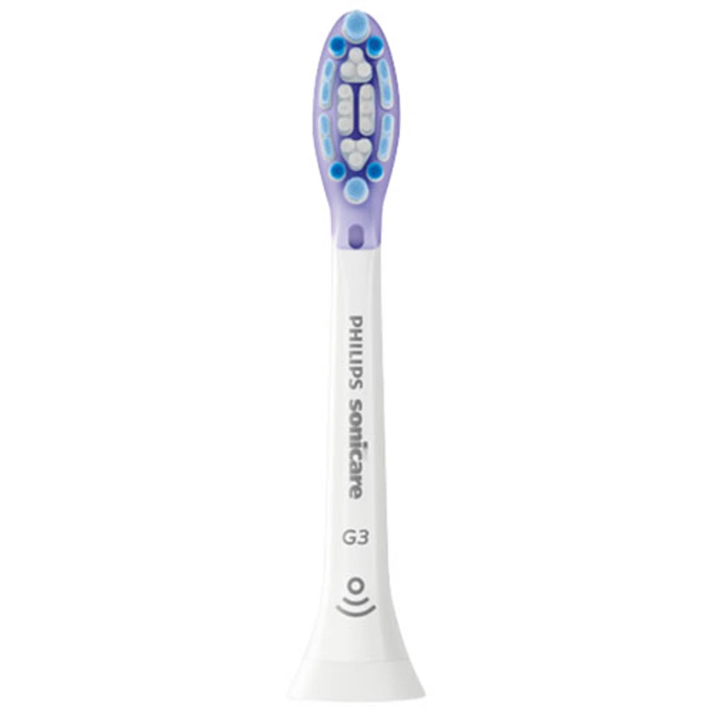 Têtes de rechange de brosse à dents Sonicare Premium Gum Care de Philips - Paquet de 2 - Blanc