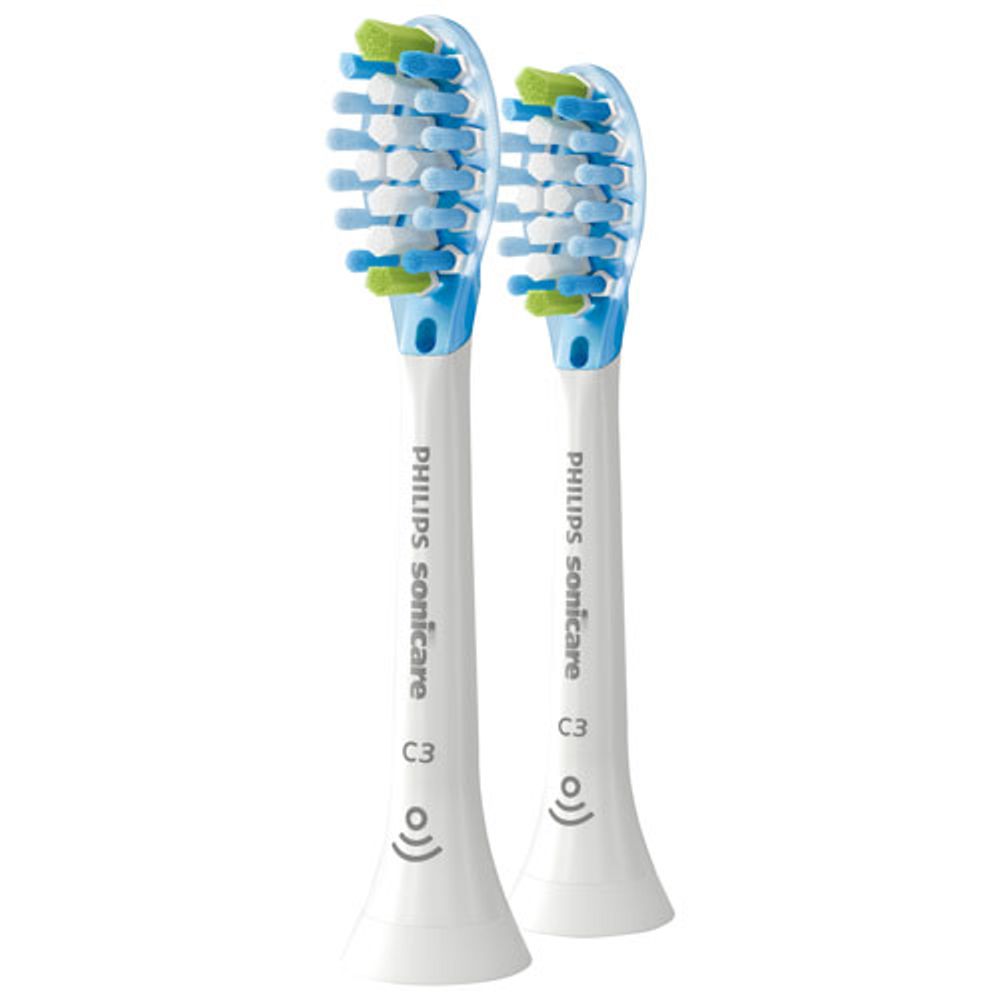 Philips Sonicare Premium Plaque Control Replacement Toothbrush Heads - 2 Pack - White