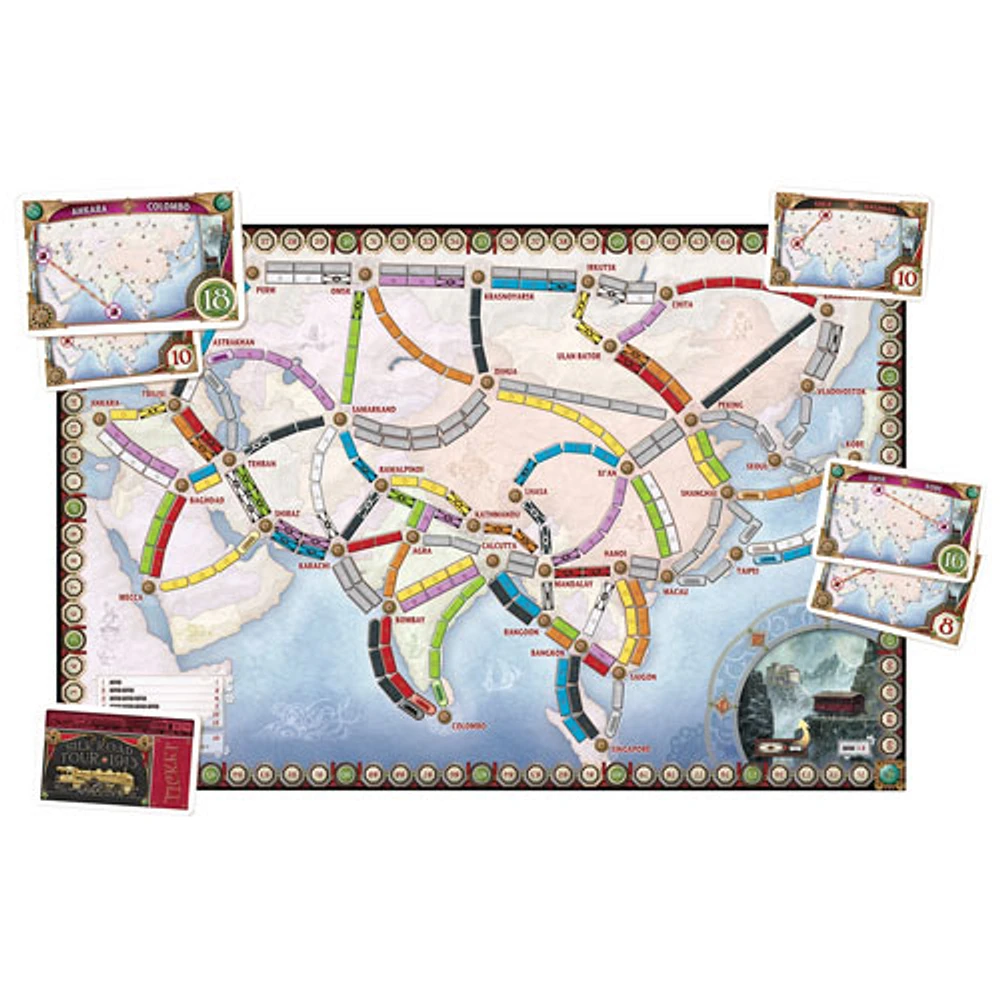 Ticket to Ride Expansion: Asia