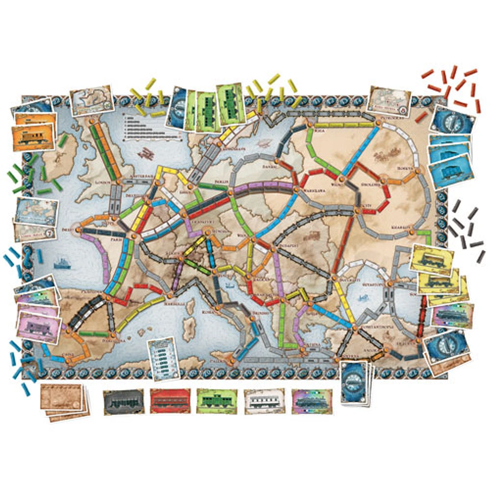 Ticket to Ride: Europe Board Game