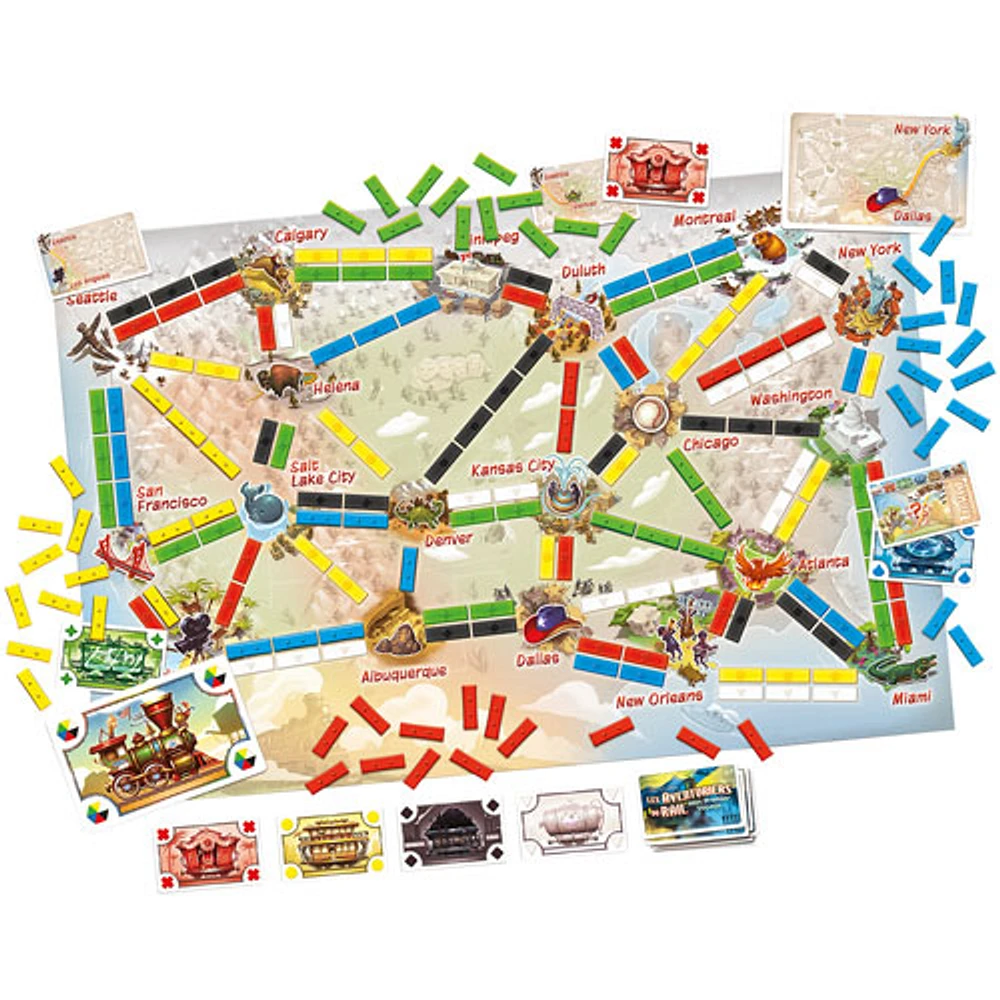 Ticket to Ride: First Journey Board Game