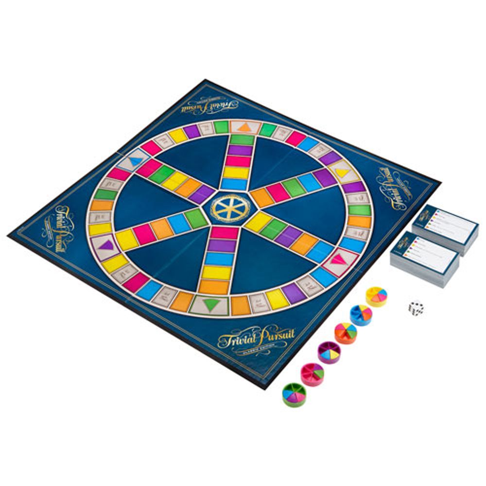 Hasbro Trivial Pursuit: Classic Edition Board Game - English