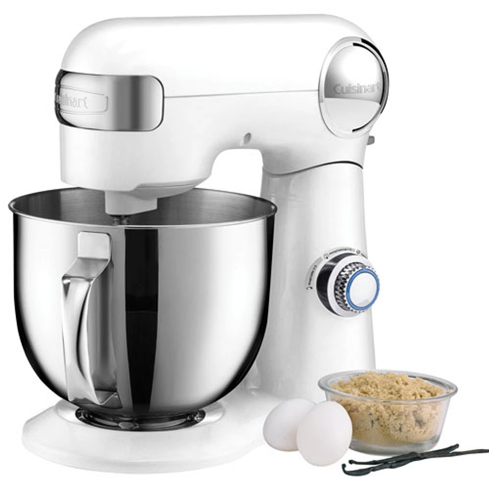 Cuisinart Precision Master Tilt-Head Stand Mixer - 5.5Qt - 500-Watt - White