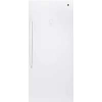 GE 21.3 Cu. Ft. Frost Free Upright Freezer (FUF21DLRWW)