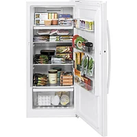 Congélateur vertical sans givre 14,1 pi³ de GE (FUF14DLRWW)