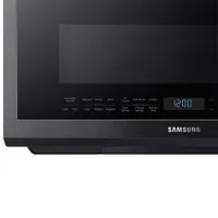 Samsung Over-The-Range Microwave - 2.1 Cu. Ft. - Black Stainless Steel