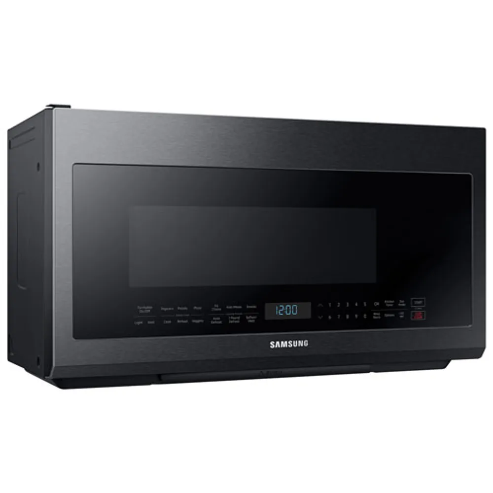 Samsung Over-The-Range Microwave - 2.1 Cu. Ft. - Black Stainless Steel