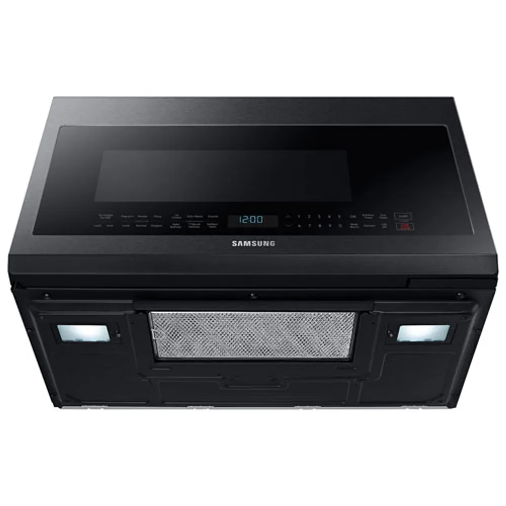 Samsung Over-The-Range Microwave - 2.1 Cu. Ft. - Black Stainless Steel