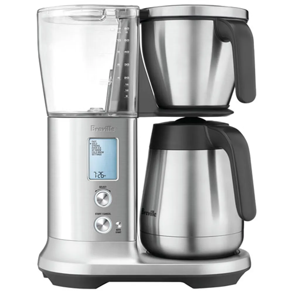 Breville Precision Thermal Coffee Maker - 12-Cup - Silver