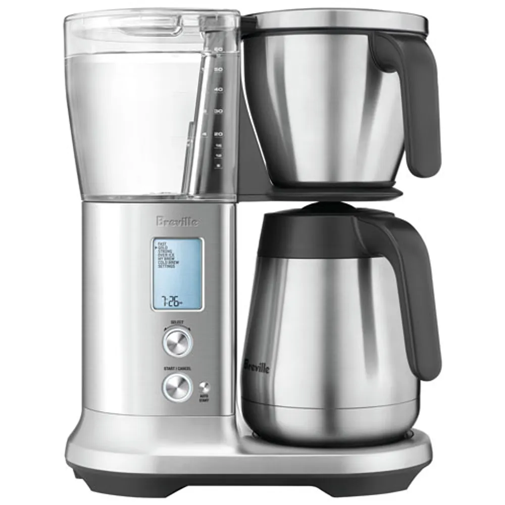 Breville Precision Thermal Coffee Maker - 12-Cup - Silver