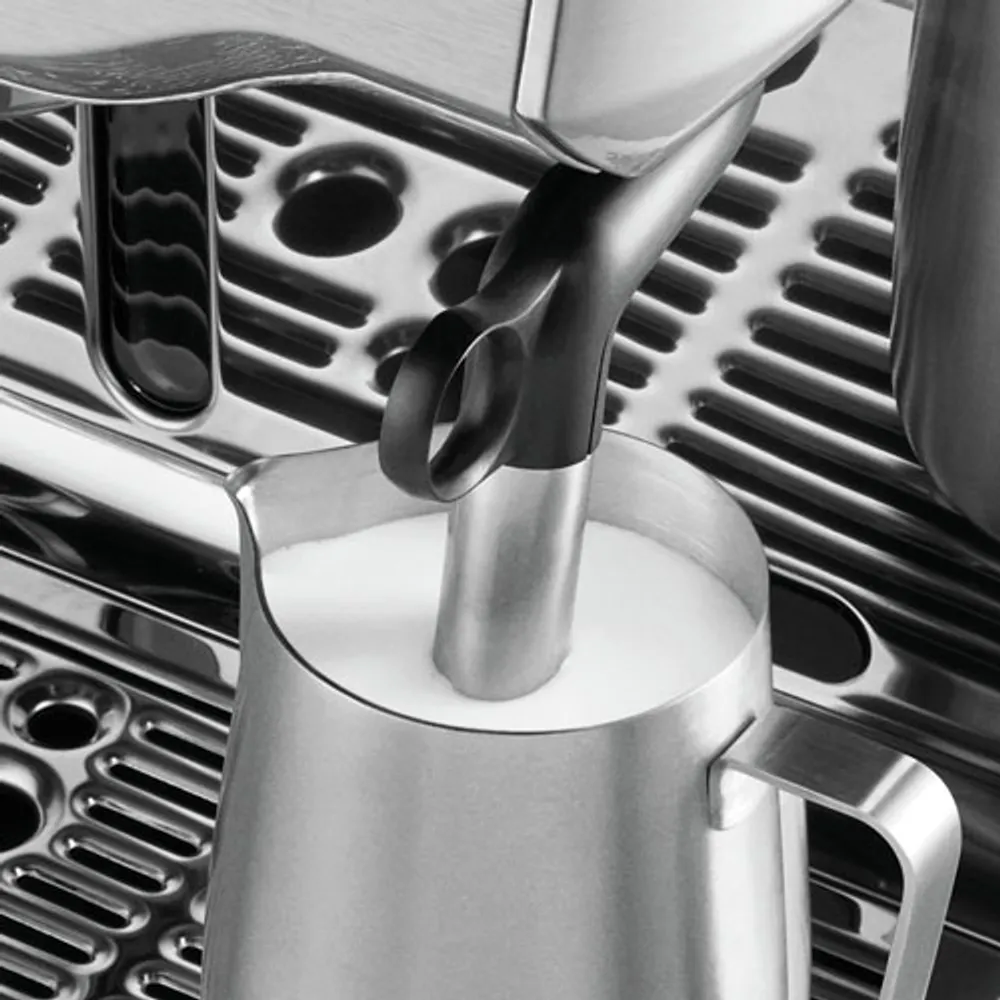 Breville Oracle Touch Automatic Espresso Machine with Frother & Coffee Grinder - Silver