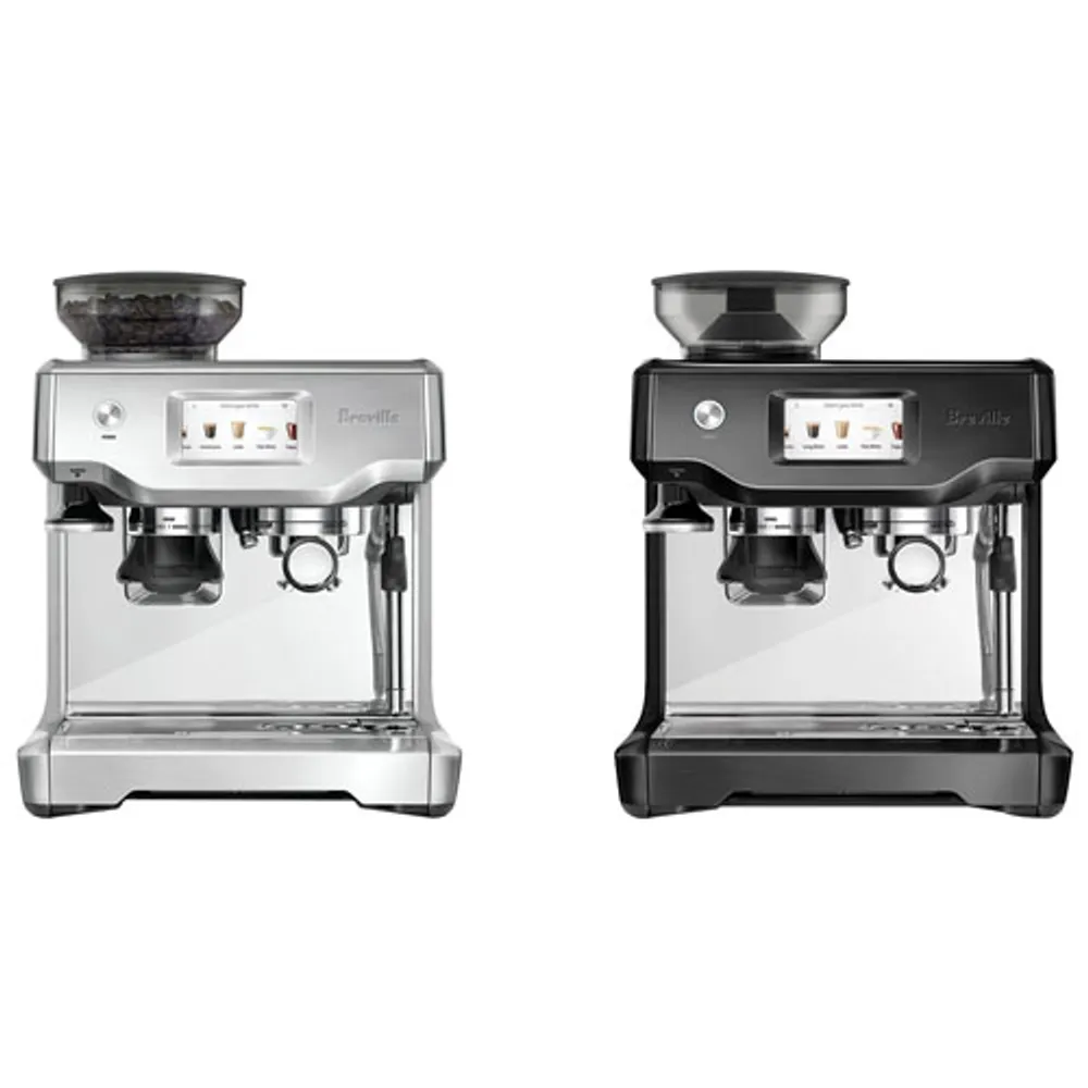 Breville Barista Touch Automatic Espresso Machine with Frother & Coffee Grinder - Brushed Stainless Steel