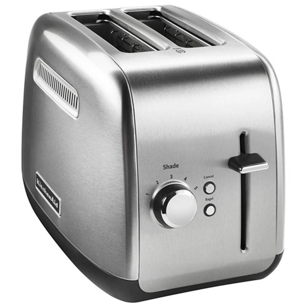 Grille-pain 2 tranches de KitchenAid - Acier inoxydable brossé