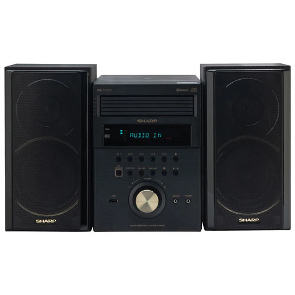 Sharp XL-BH250 5-Disc Micro System with Bluetooth - Only at Best Buy