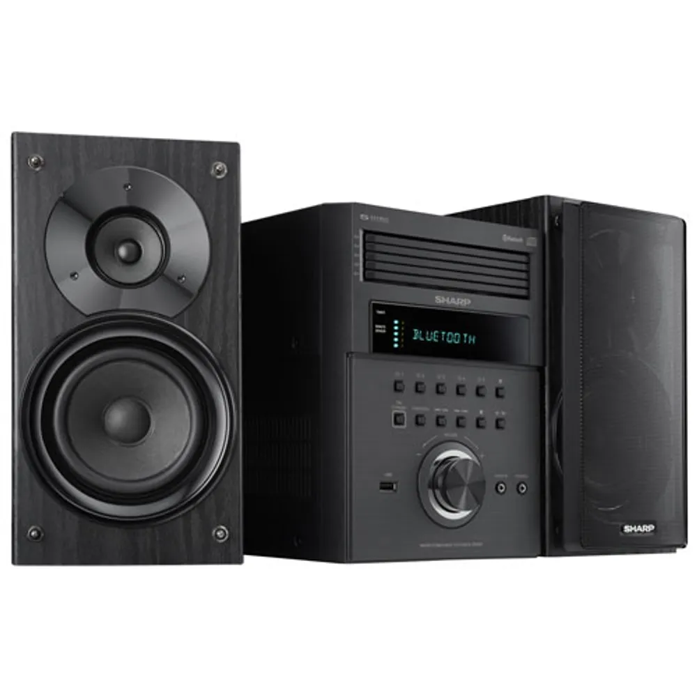 Sharp XL-BH250 5-Disc Micro System with Bluetooth - Only at Best Buy