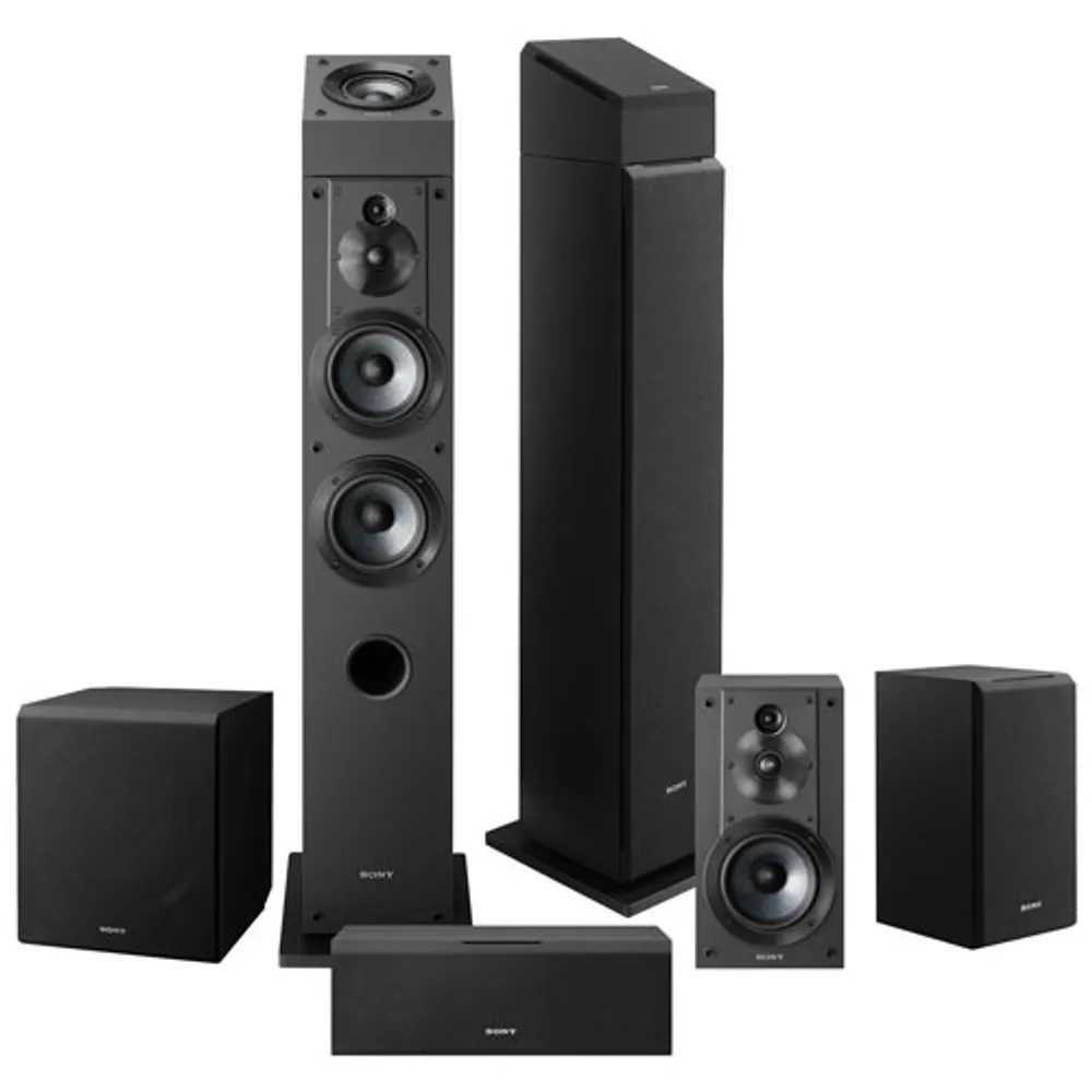 Sony SACS9 9.84" 115-Watt Subwoofer - Black