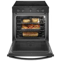 Whirlpool 30" 6.4 Cu. Ft. True Convection 5-Element Slide-In Electric Range (YWEE750H0HB) - Black