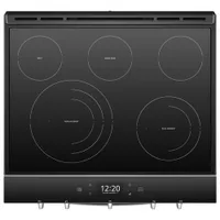 Whirlpool 30" 6.4 Cu. Ft. True Convection 5-Element Slide-In Electric Range (YWEE750H0HZ) - Stainless