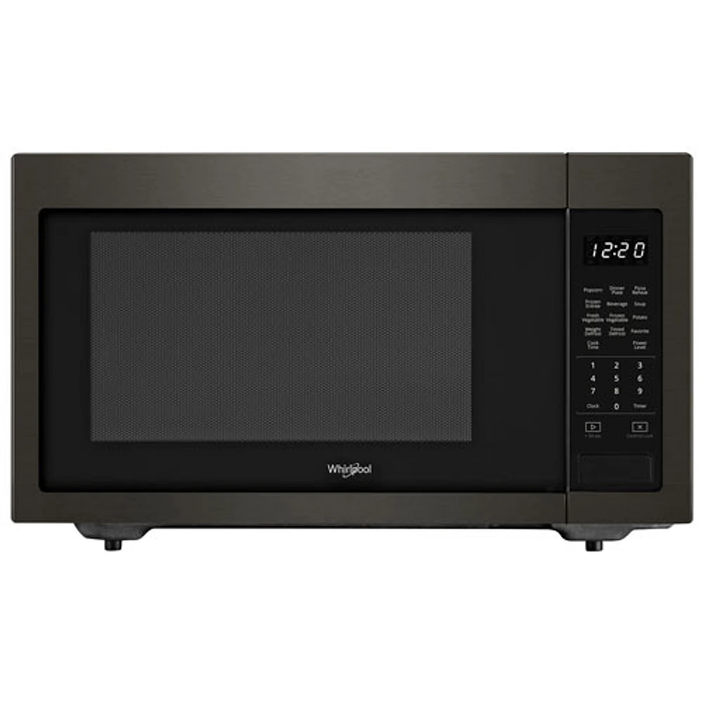 Whirlpool Countertop Microwave - 1.6 Cu. Ft. - Black Stainless