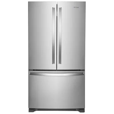 Whirlpool 36" Counter Depth French Door Refrigerator w/ Water Dispenser (WRF540CWHZ)-Stainless Steel