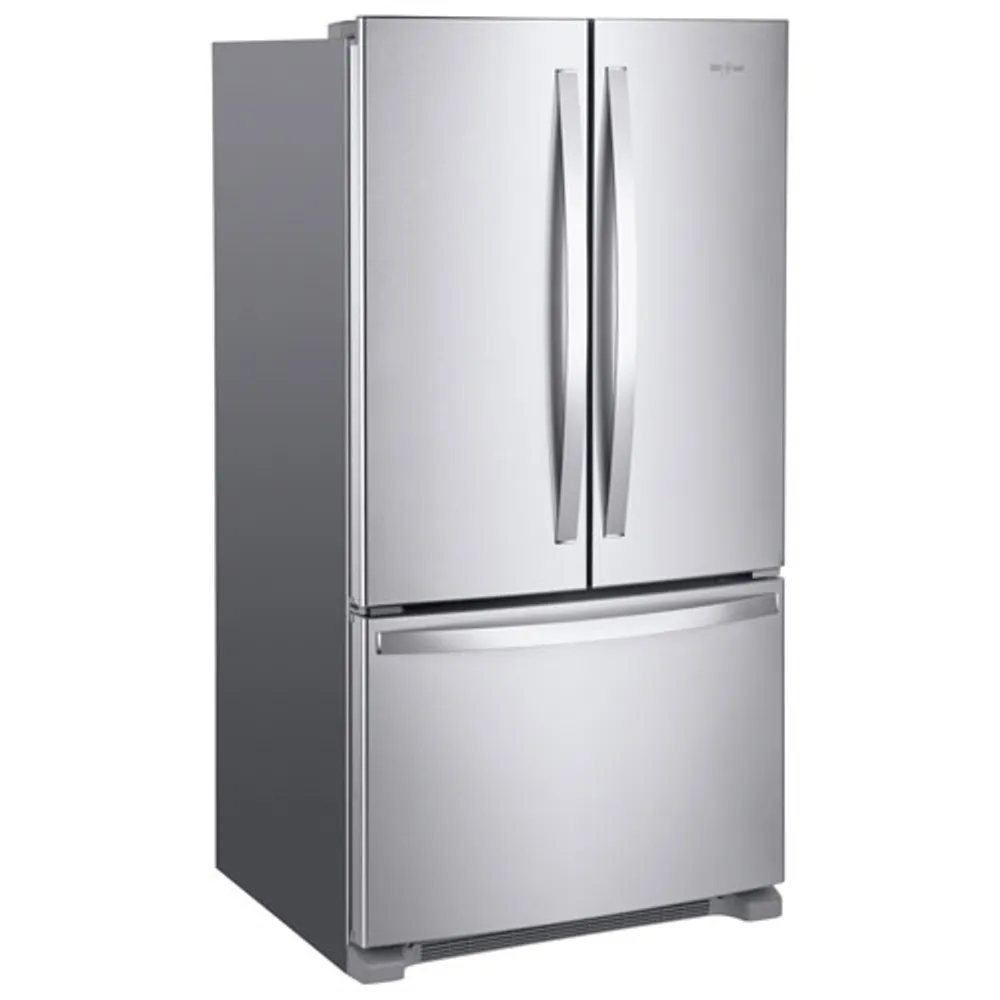 Whirlpool 36" Counter Depth French Door Refrigerator w/ Water Dispenser (WRF540CWHZ)-Stainless Steel