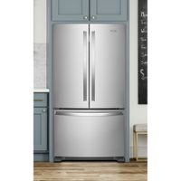 Whirlpool 36" Counter Depth French Door Refrigerator w/ Water Dispenser (WRF540CWHZ)-Stainless Steel